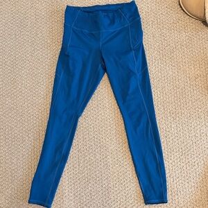 Athleta Deep Blue Performance Leggings